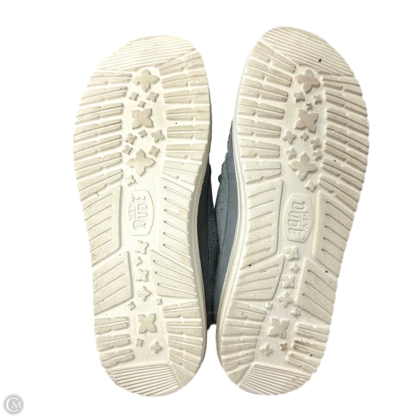 Shoes Flats By Hey Dude In Blue, Size: 6