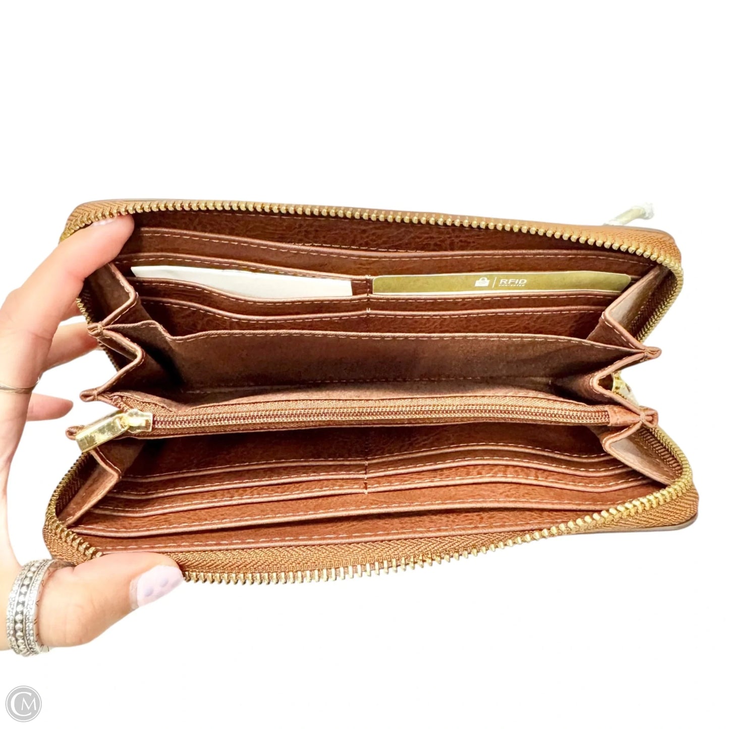 Wallet By Fossil, Size: Large