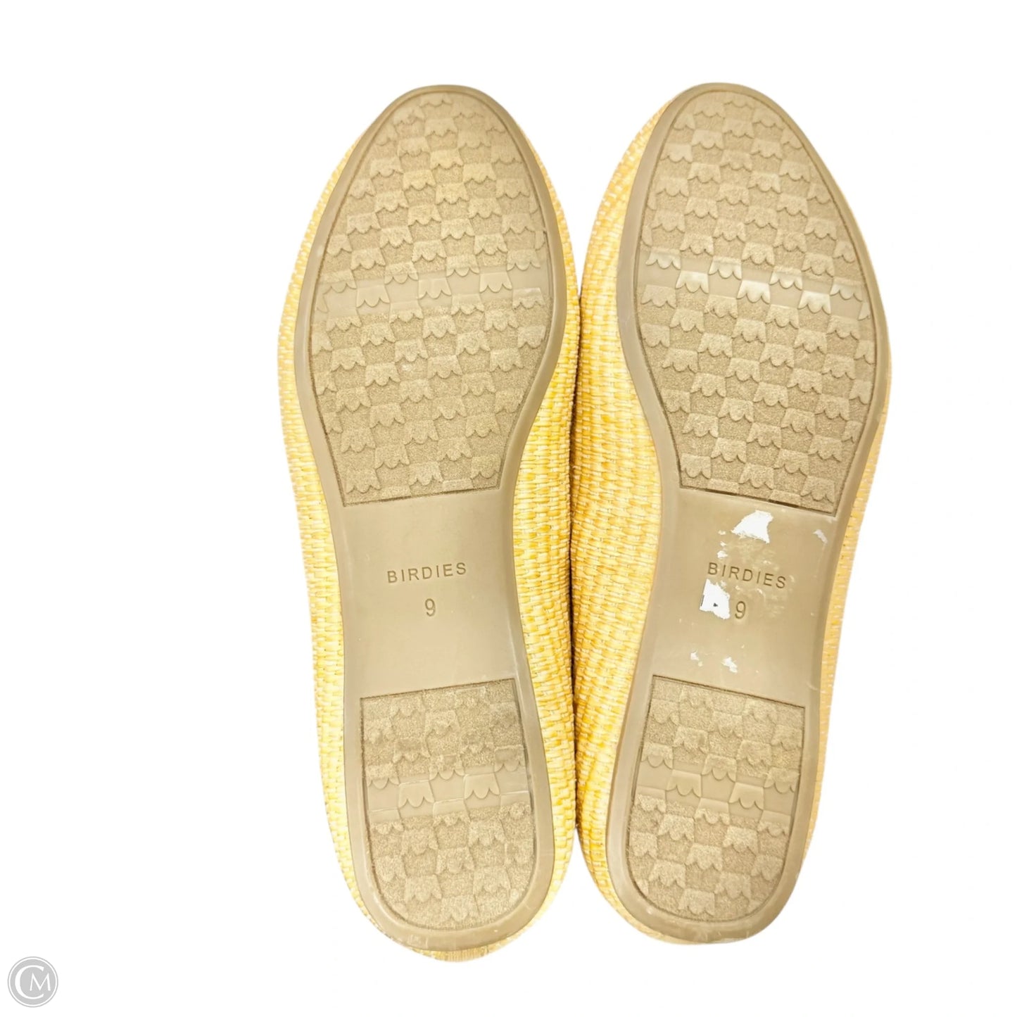 Shoes Flats By Birdies In Yellow, Size: 9
