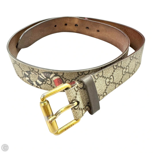 Belt Luxury Designer By Gucci, Size: Large