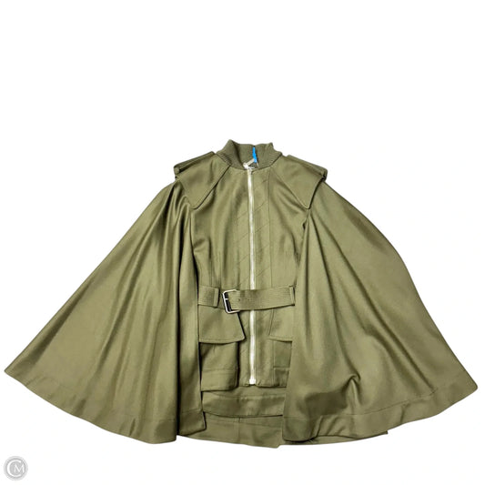 Coat Luxury Designer By Alexander Mcqueen In Green, Size: Xs