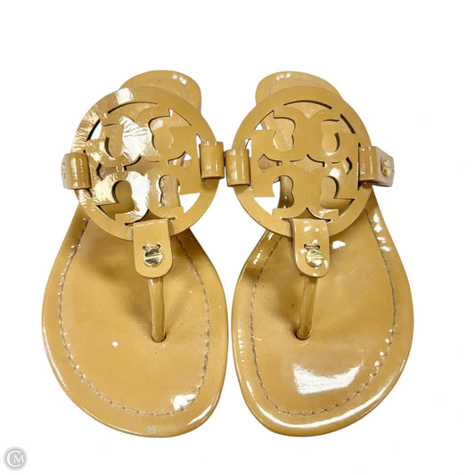 Sandals Designer By Tory Burch In Tan, Size: 5