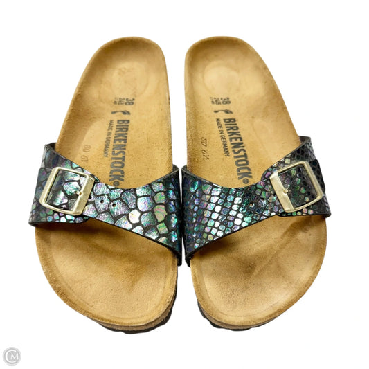 Sandals Flats By Birkenstock In Tan, Size: 7