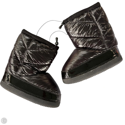 Boots Mid-calf Flats By H&m In Black, Size: 8