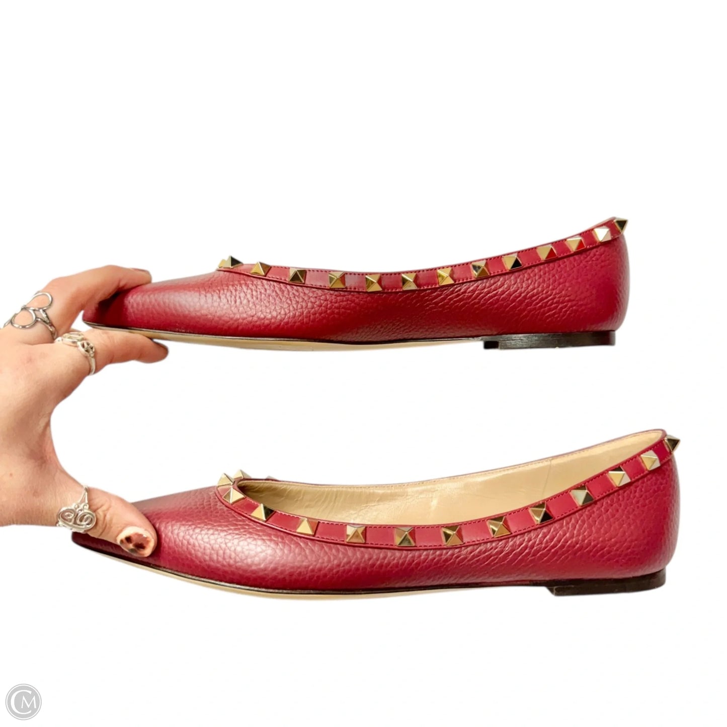 Shoes Luxury Designer By Valentino-garavani In Red, Size: 9