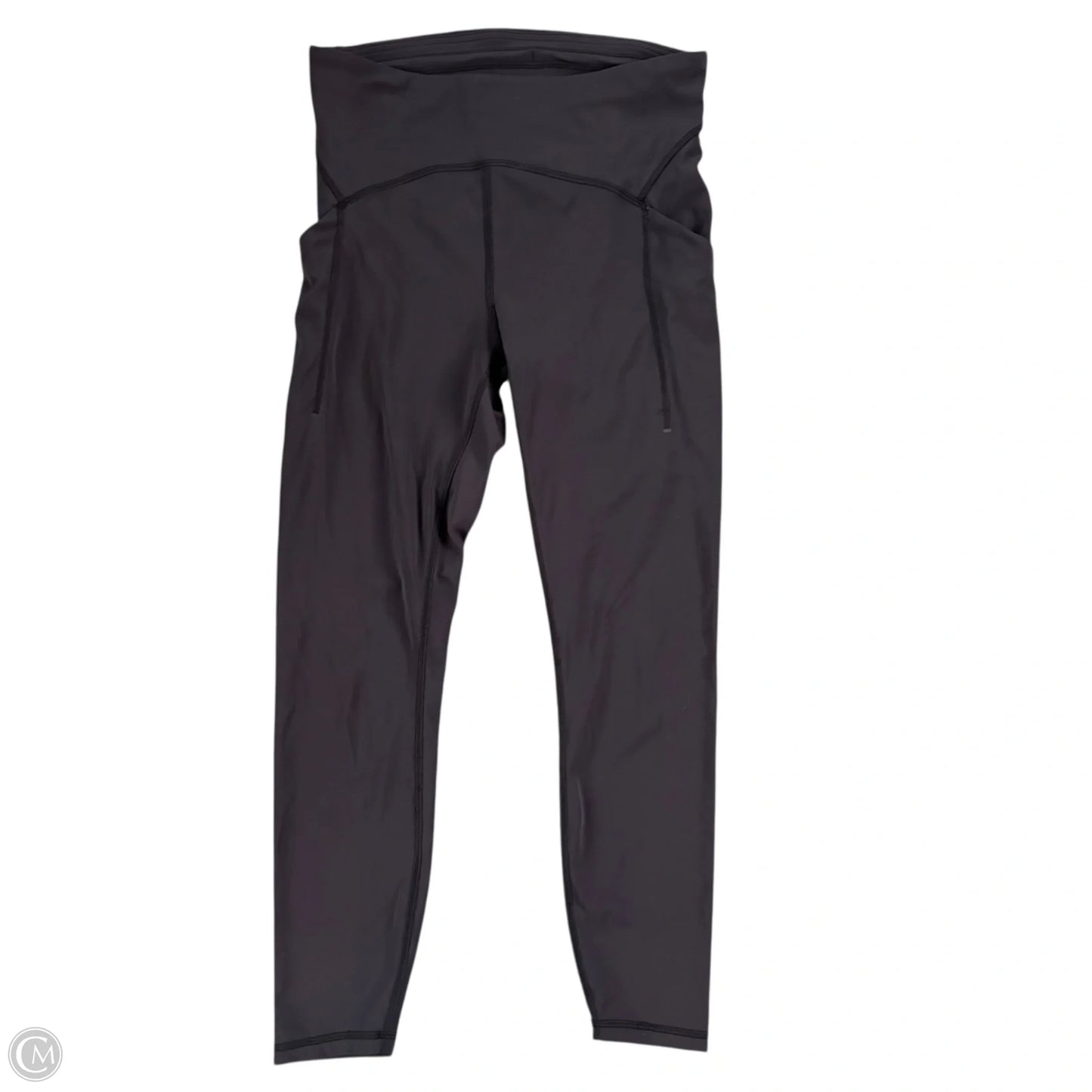 Athletic Leggings By Lululemon In Grey, Size: M
