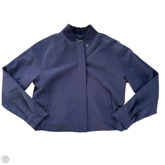Athletic Jacket By Athleta In Navy, Size: M