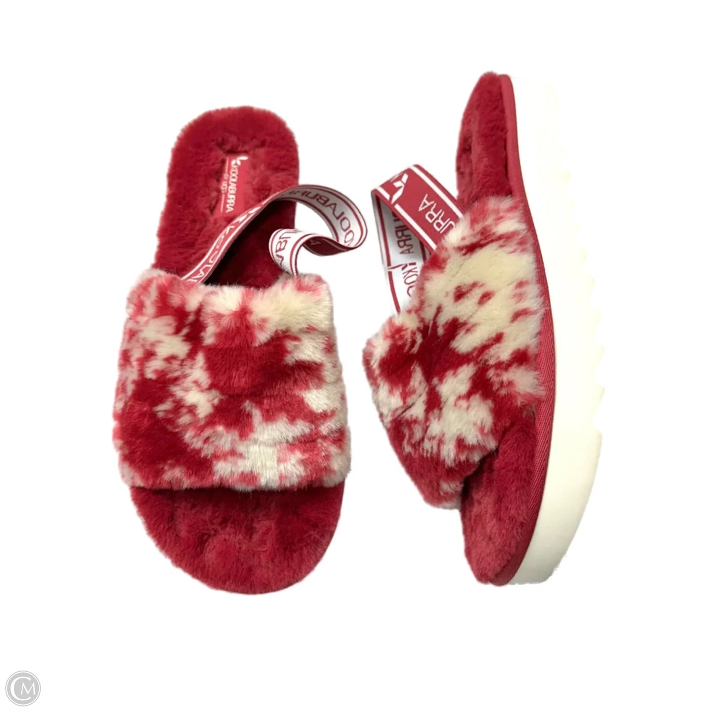 Slippers By Koolaburra By Ugg In Red & White, Size: 10