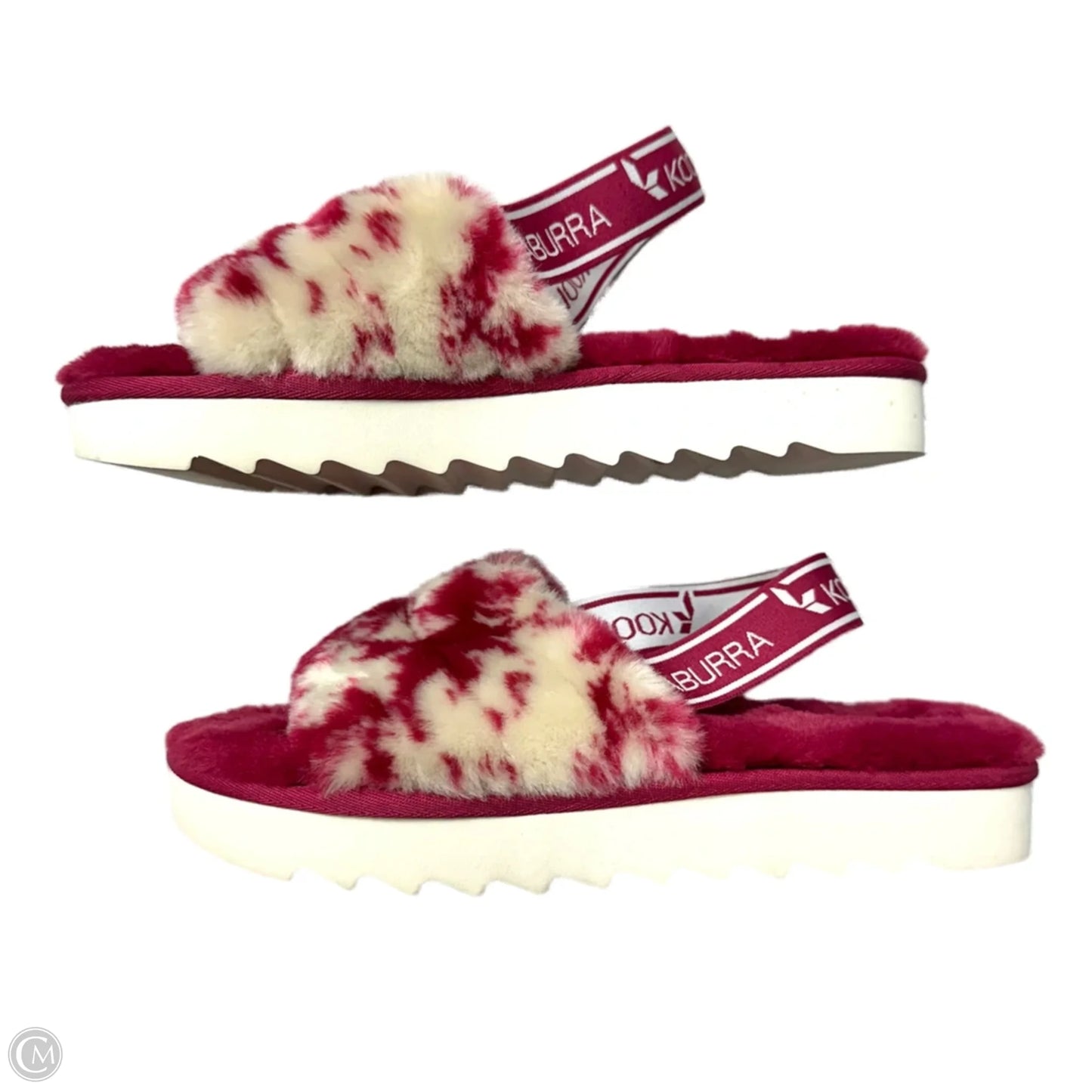 Slippers By Koolaburra By Ugg In Red & White, Size: 10