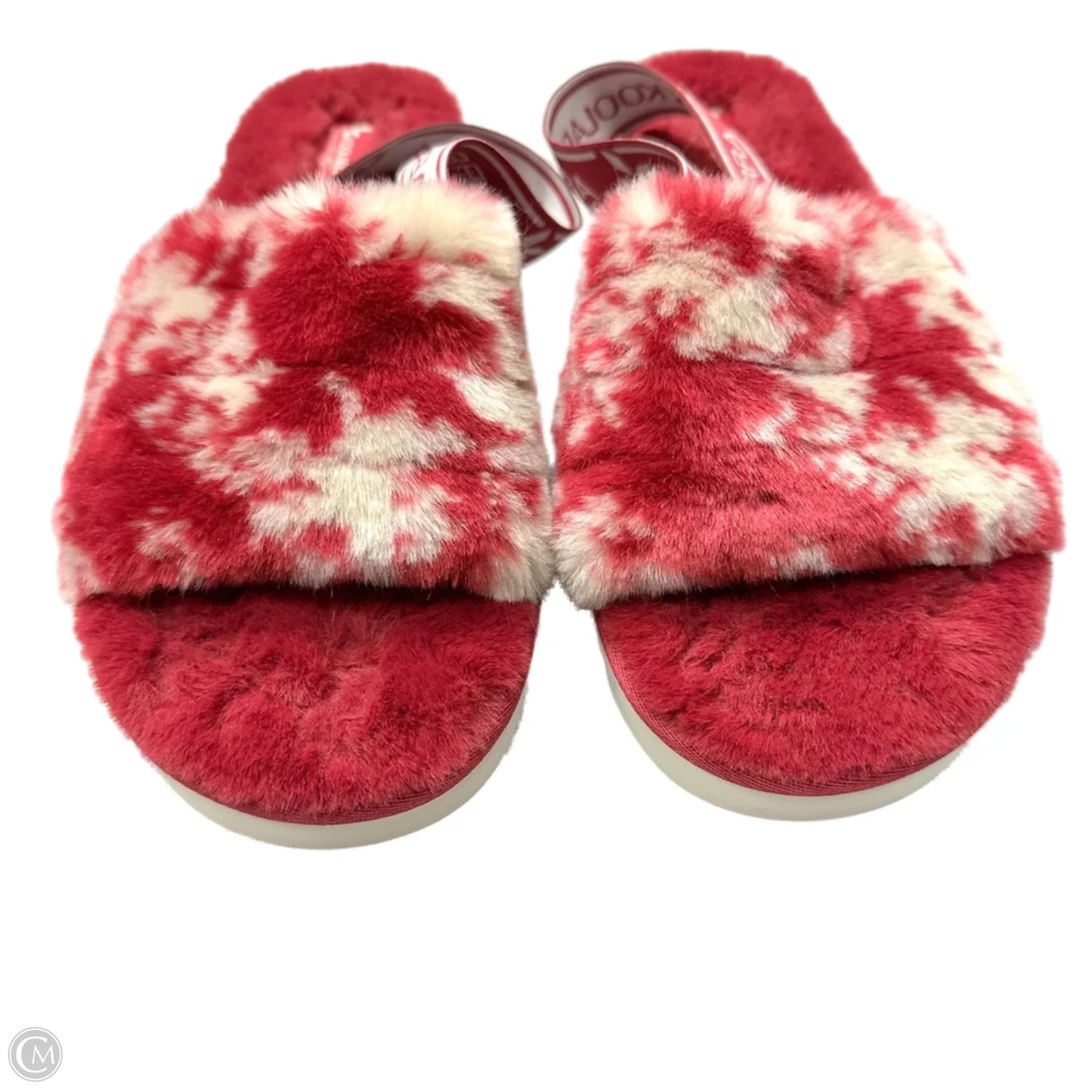 Slippers By Koolaburra By Ugg In Red & White, Size: 10