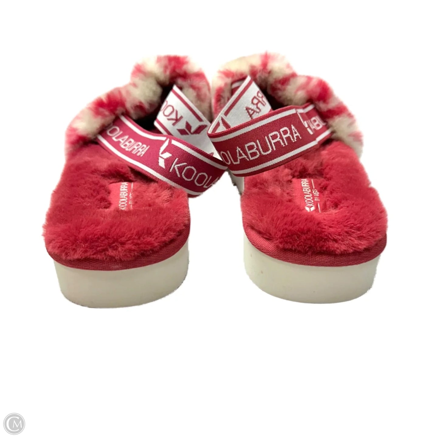Slippers By Koolaburra By Ugg In Red & White, Size: 10