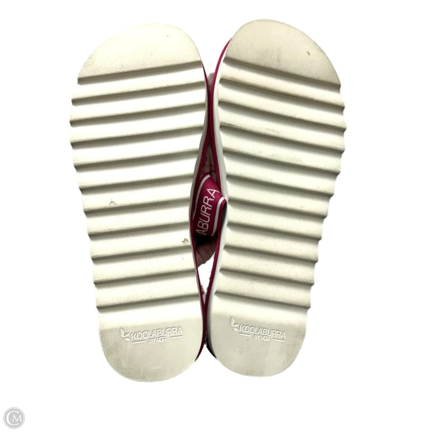 Slippers By Koolaburra By Ugg In Red & White, Size: 10