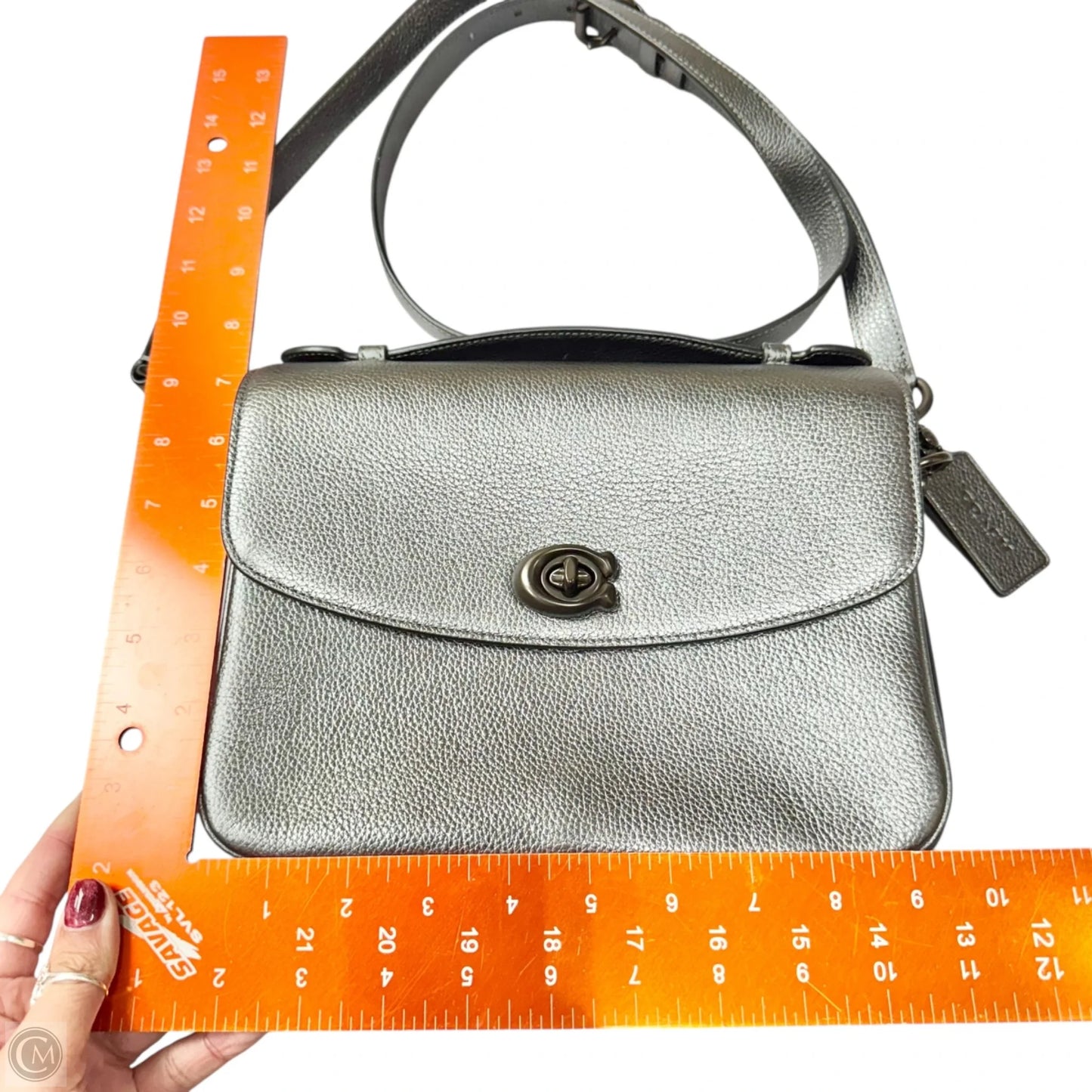 Crossbody Designer By Coach, Size: Medium