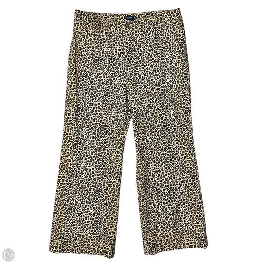 Pants Wide Leg By J. Crew In Animal Print, Size: 14