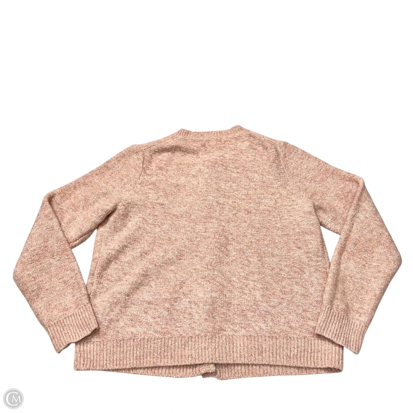 Sweater Cardigan By J. Crew In Pink, Size: 2x