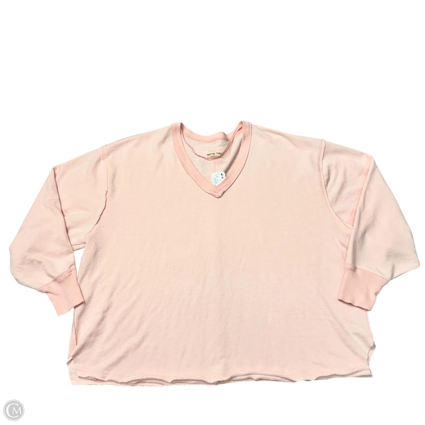Sweatshirt Crewneck By We The Free In Pink, Size: M