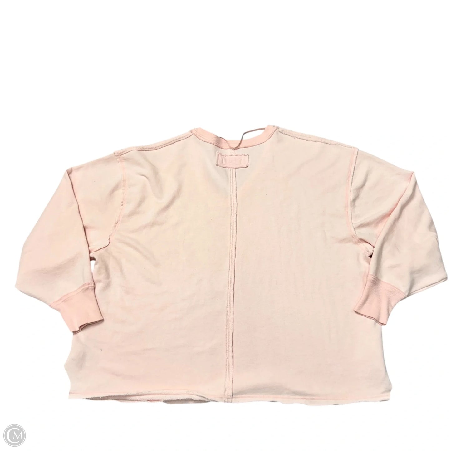 Sweatshirt Crewneck By We The Free In Pink, Size: M
