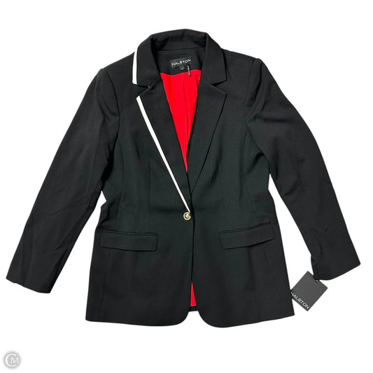 Blazer Designer By Halston In Black, Size: L
