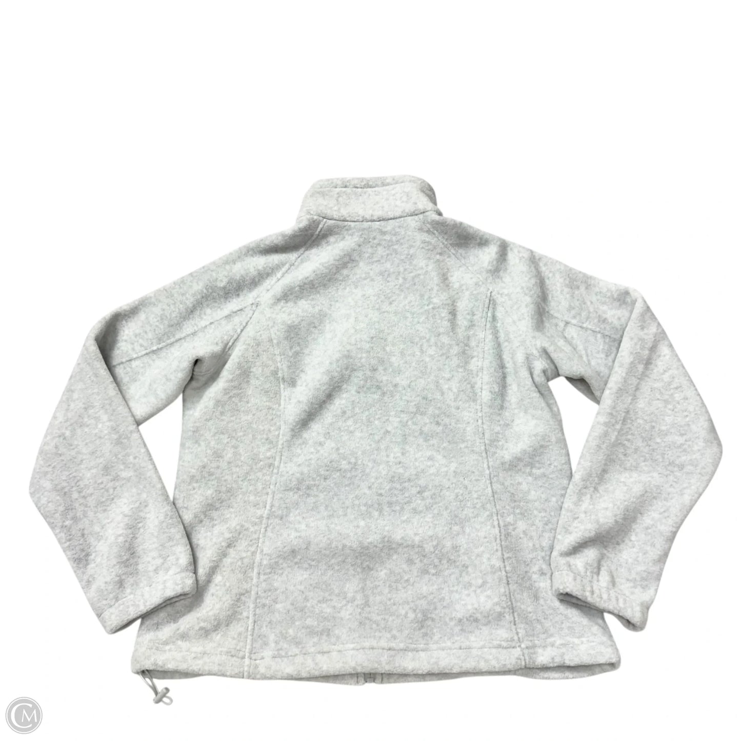 Jacket Fleece By Columbia In White, Size: Xl