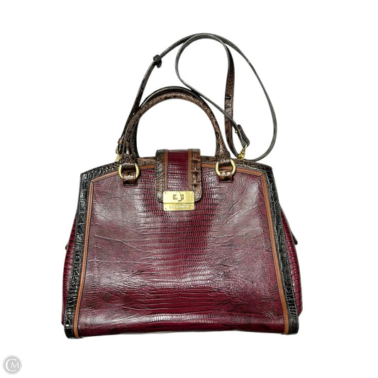 Handbag Designer By Brahmin, Size: Large