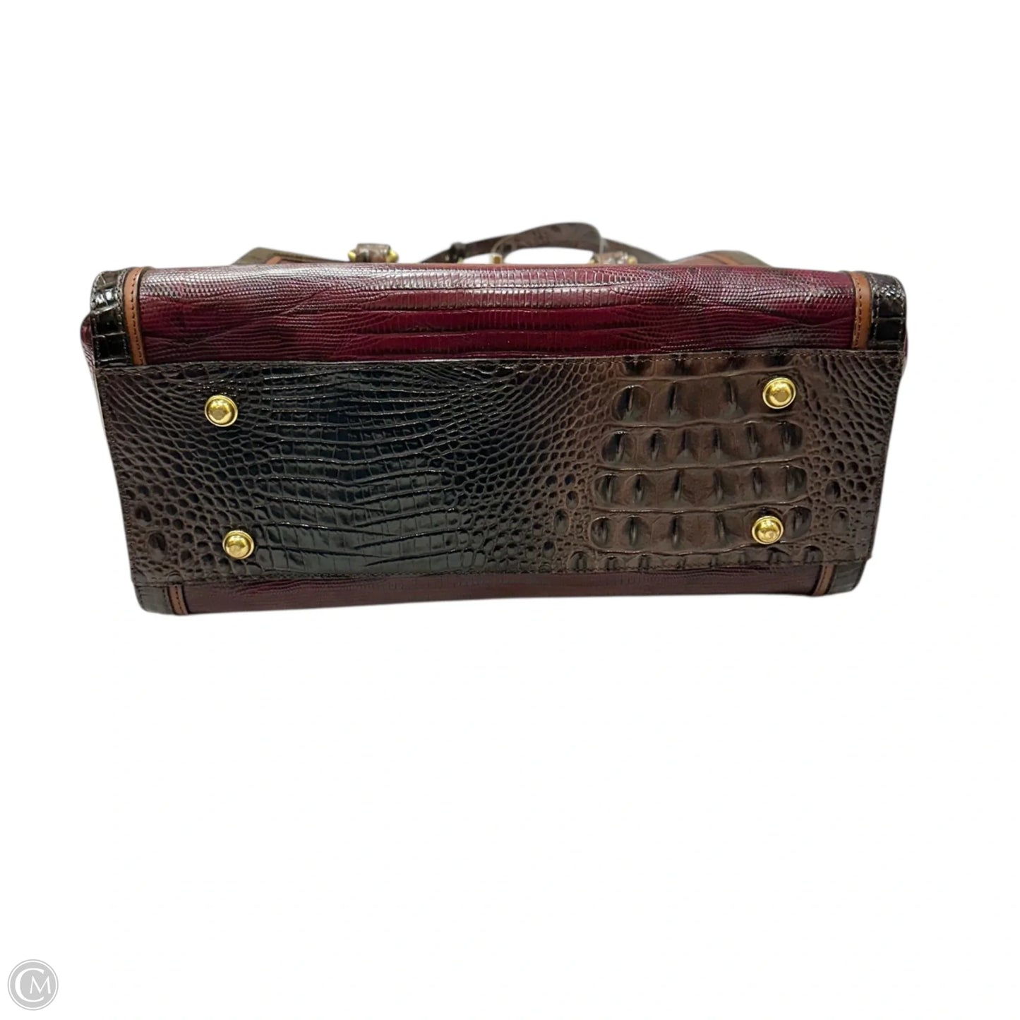 Handbag Designer By Brahmin, Size: Large