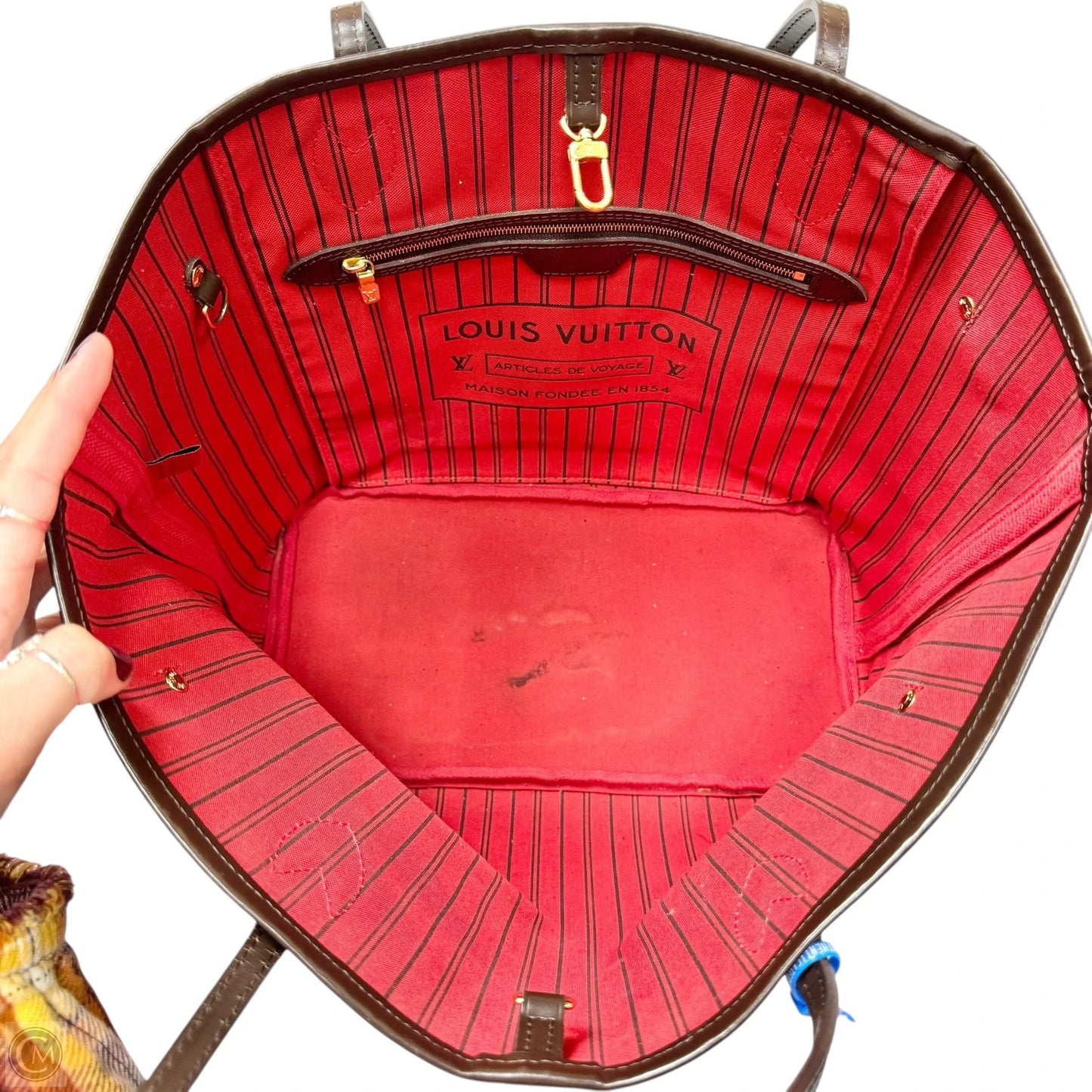 Tote Luxury Designer By Louis Vuitton, Size: Large