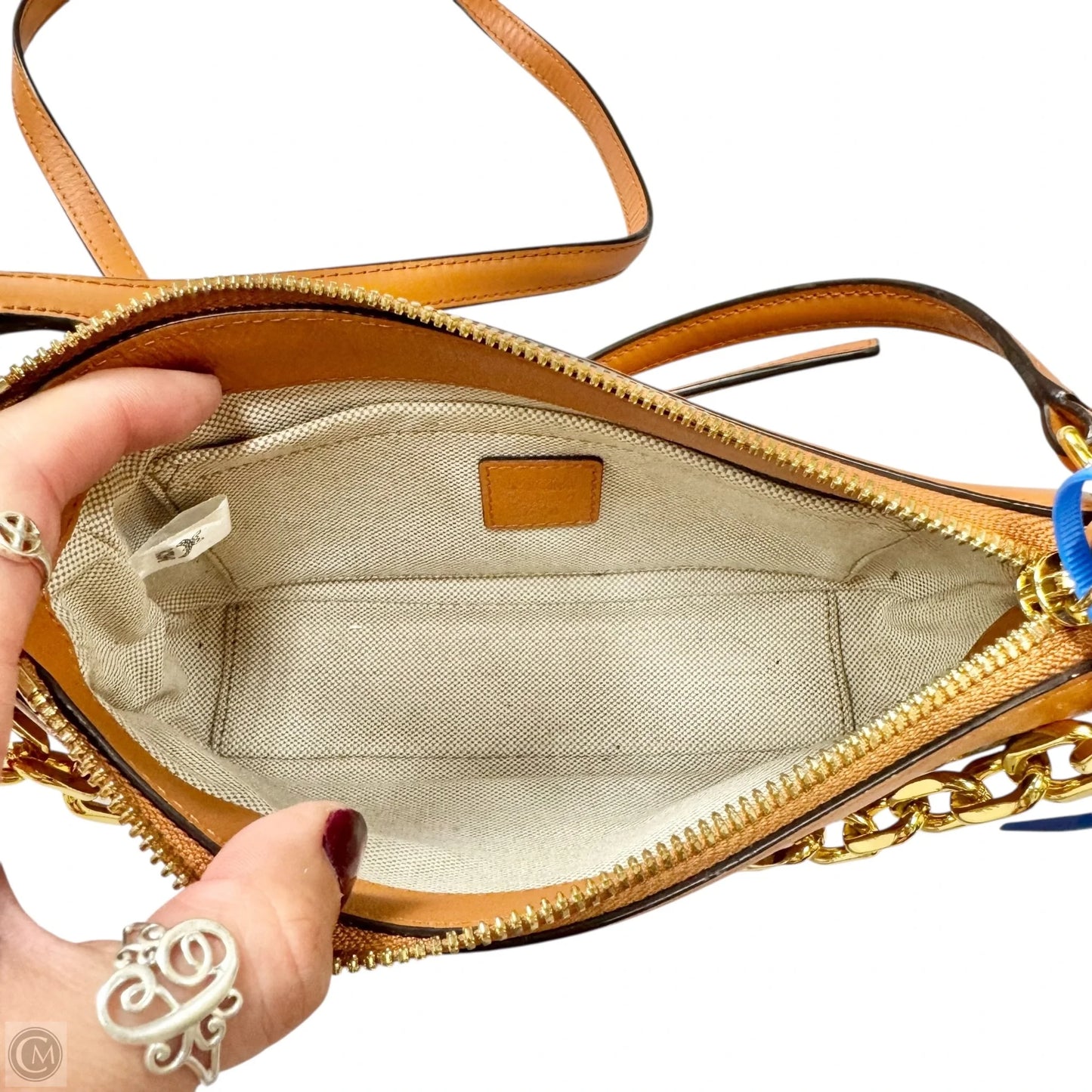 Crossbody Luxury Designer By Mcm, Size: Medium