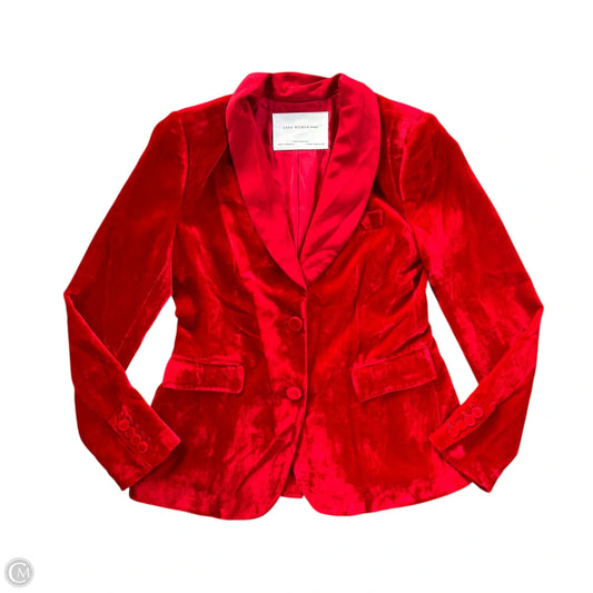 Blazer By Zara Women In Red, Size: M