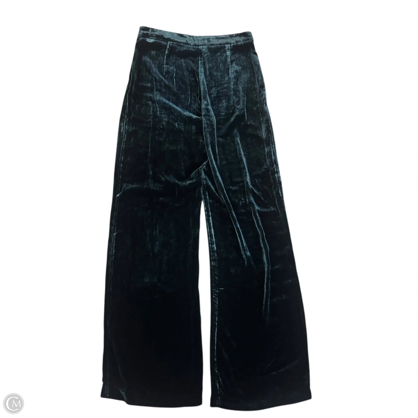 Pants Wide Leg By Zara Women In Green, Size: M