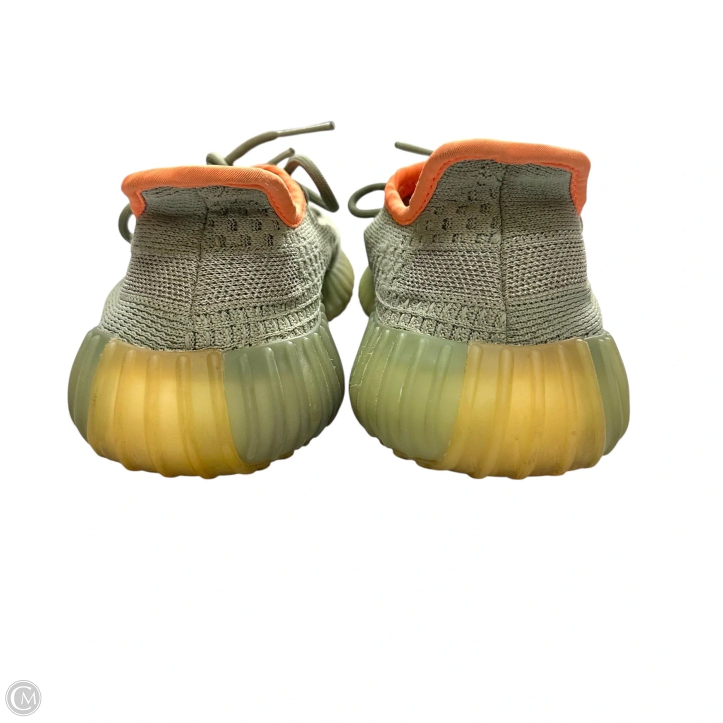 Shoes Luxury Designer By Yeezy In Green, Size: 9