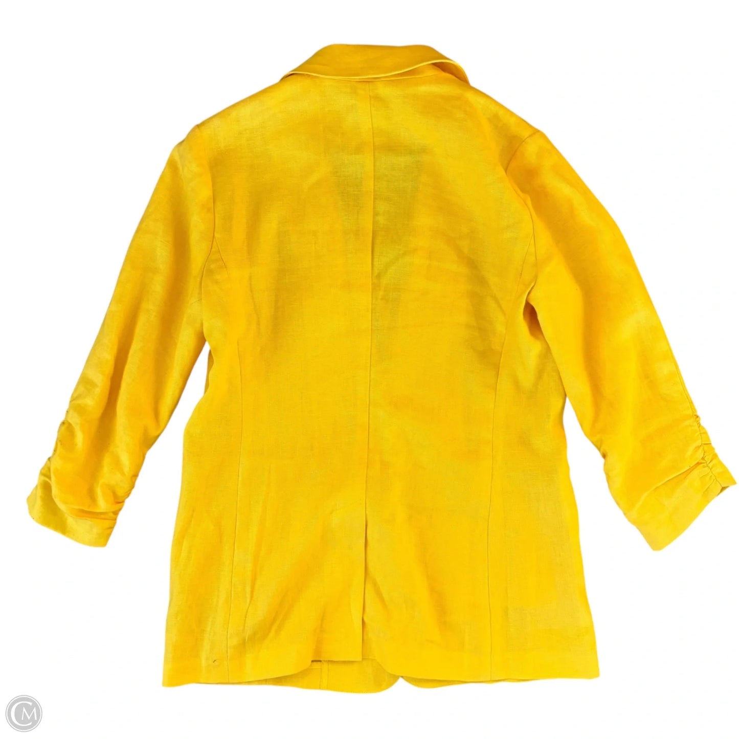 Blazer By Michael By Michael Kors In Yellow, Size: S