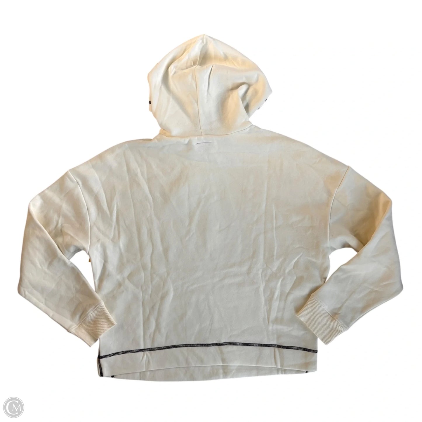 Sweatshirt Hoodie By Yitty In Cream, Size: M