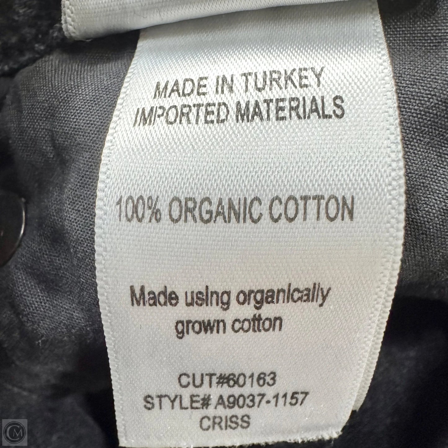 Jeans Straight By Agolde In Black Denim, Size: 0