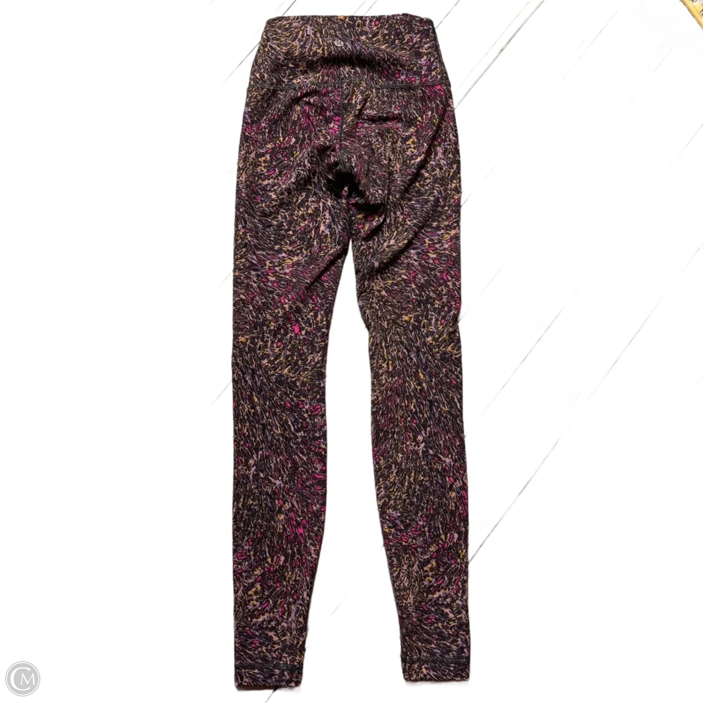 Athletic Leggings By Lululemon In Purple, Size: 4