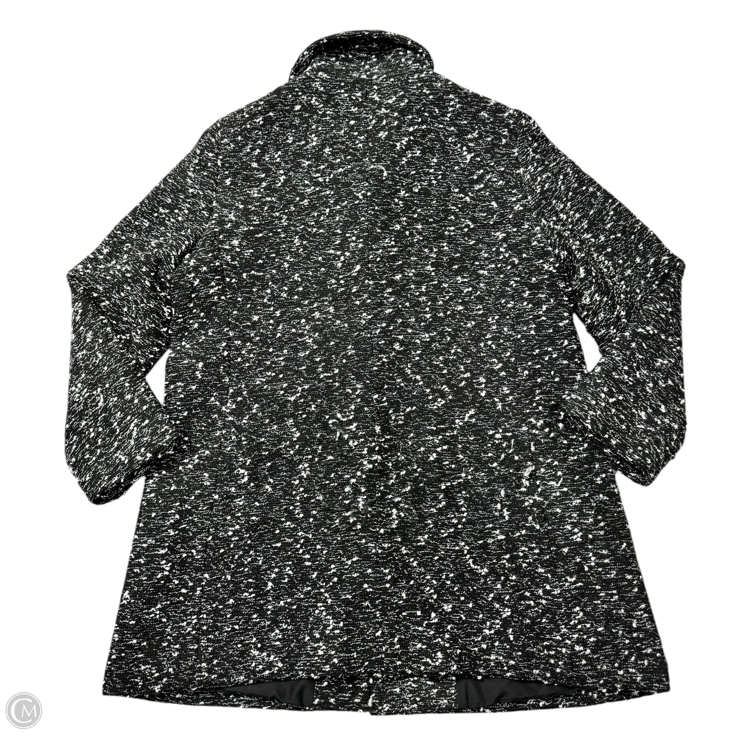 Coat Other By Loft In Black & White, Size: Xl