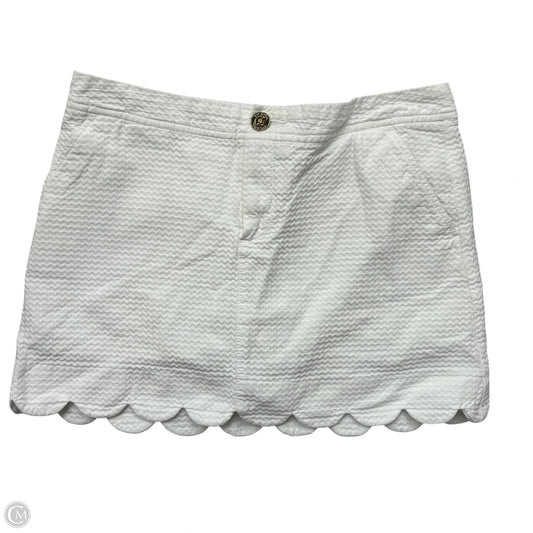 Skort Designer By Lilly Pulitzer In White, Size: 6