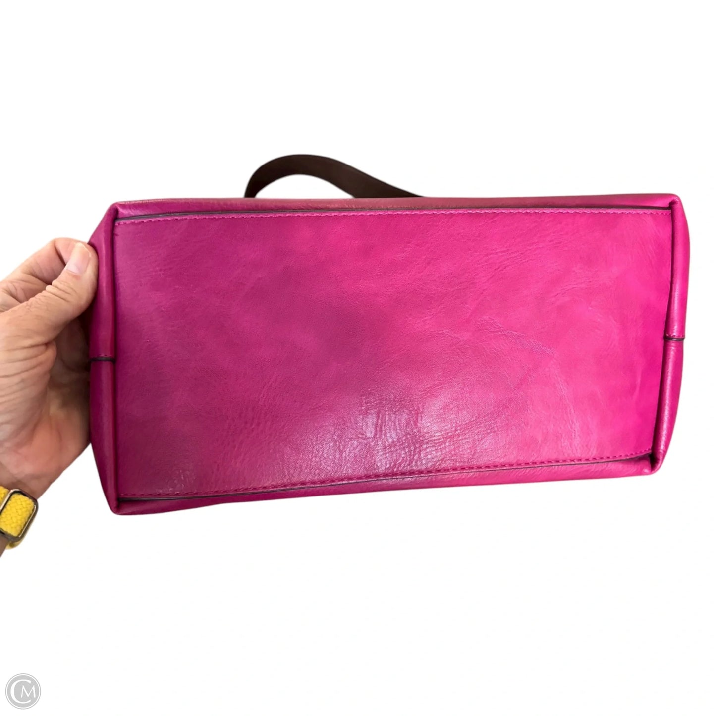 Handbag Leather By Joy Susan, Size: Large