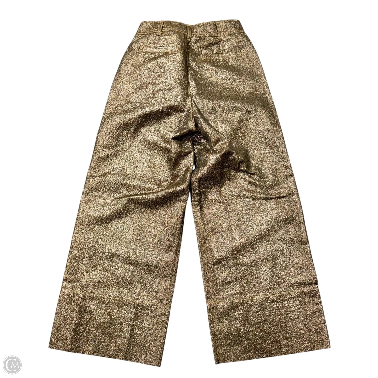 Pants Wide Leg By Madewell In Gold, Size: 0