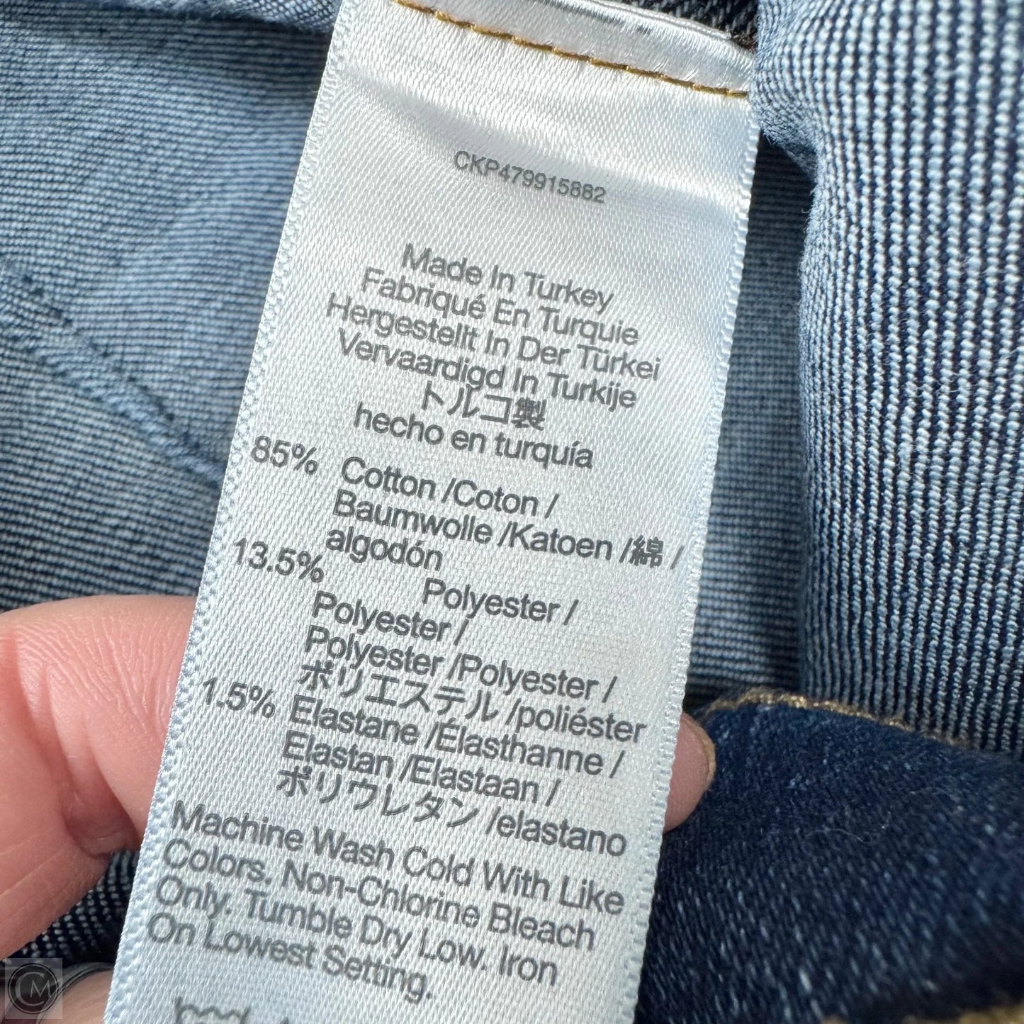 Jeans Boot Cut By Madewell In Blue Denim, Size: 8