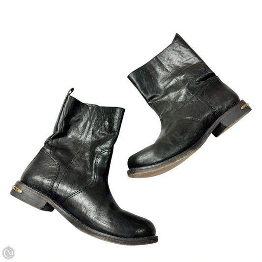 Boots Designer By Tory Burch In Black, Size: 10