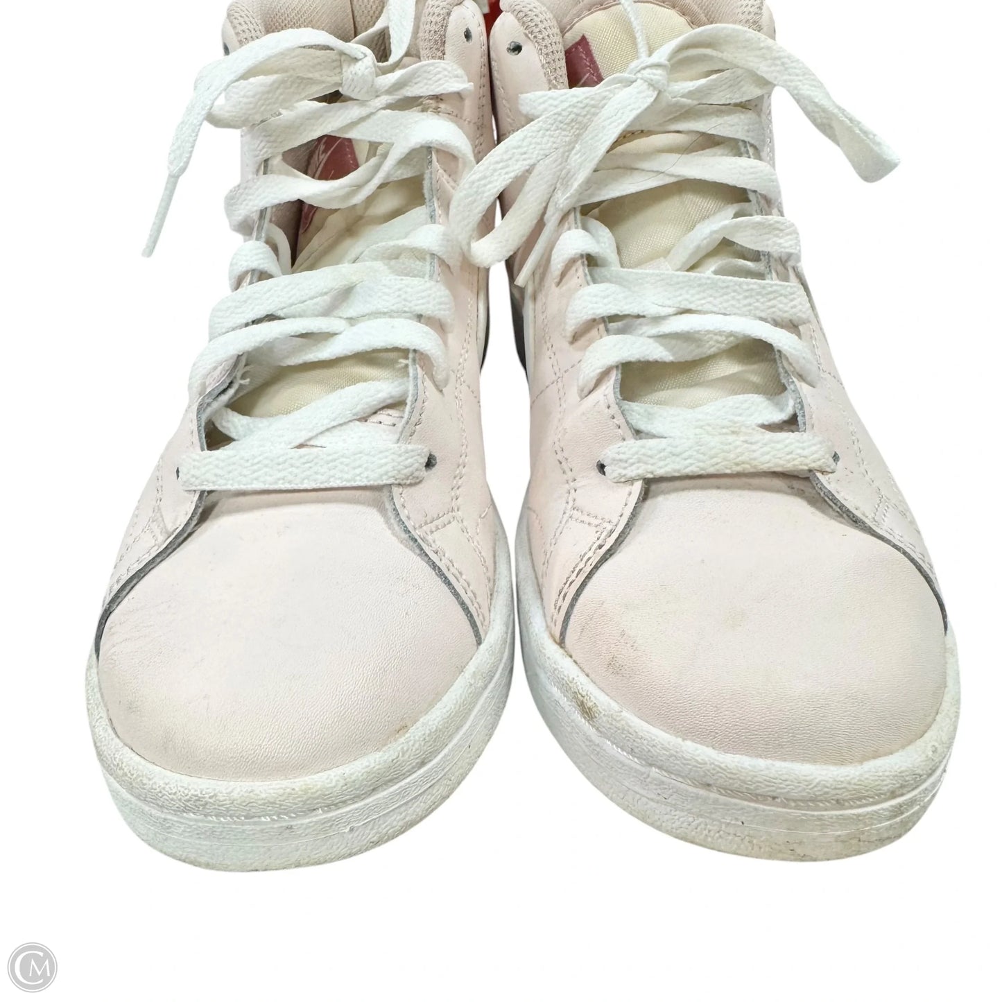 Shoes Sneakers By Nike In Pink & White, Size: 6.5