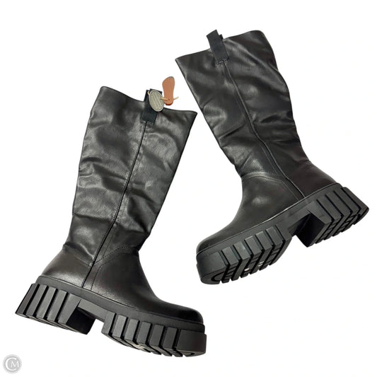 Boots Combat By Mia In Black, Size: 8