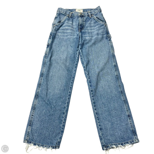 Jeans Straight By Bdg In Blue Denim, Size: 2