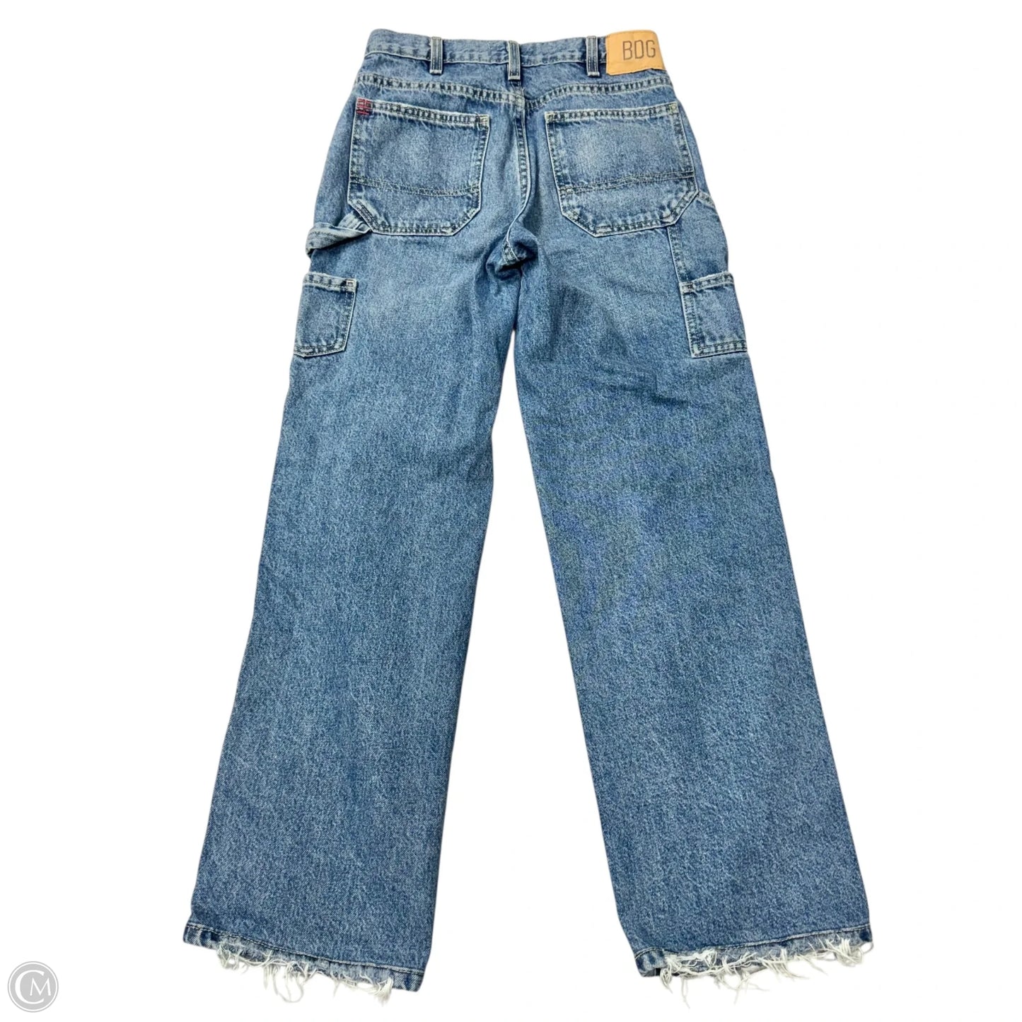 Jeans Straight By Bdg In Blue Denim, Size: 2