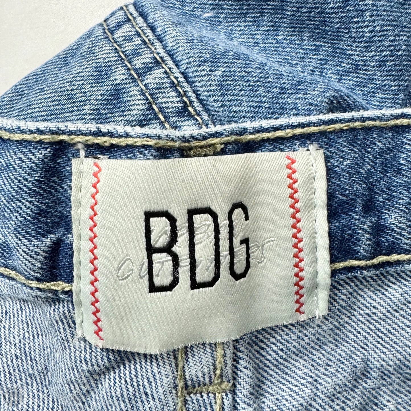Jeans Straight By Bdg In Blue Denim, Size: 2