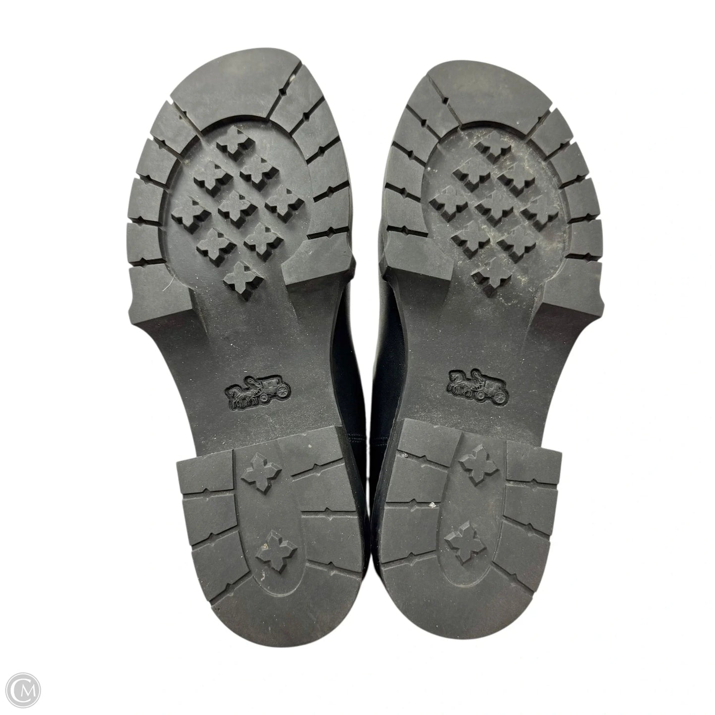 Boots Designer By Coach In Black, Size: 7