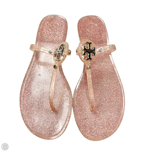 Sandals Designer By Tory Burch In Pink, Size: 11