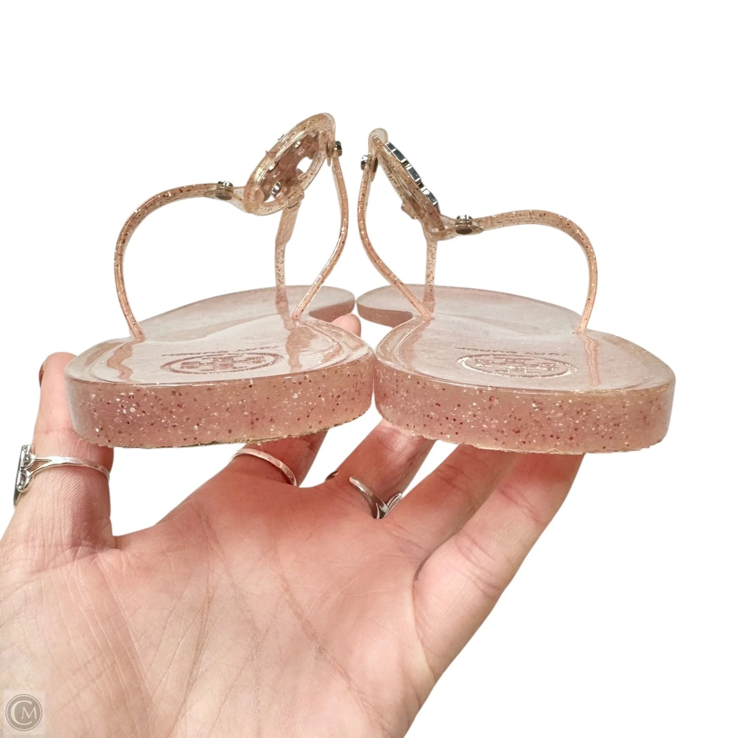 Sandals Designer By Tory Burch In Pink, Size: 11