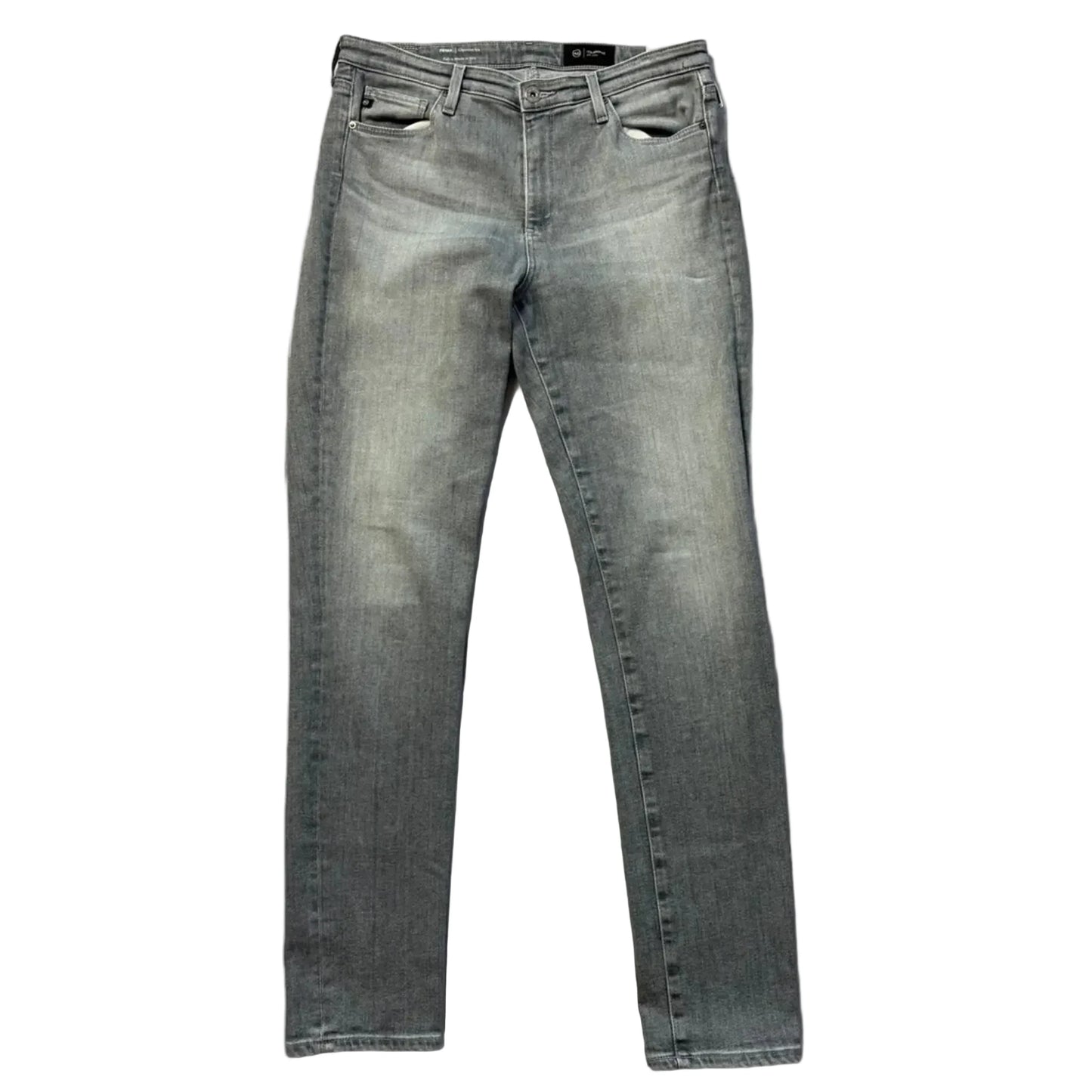 Jeans Skinny By Ag Jeans In Grey Denim, Size: 8