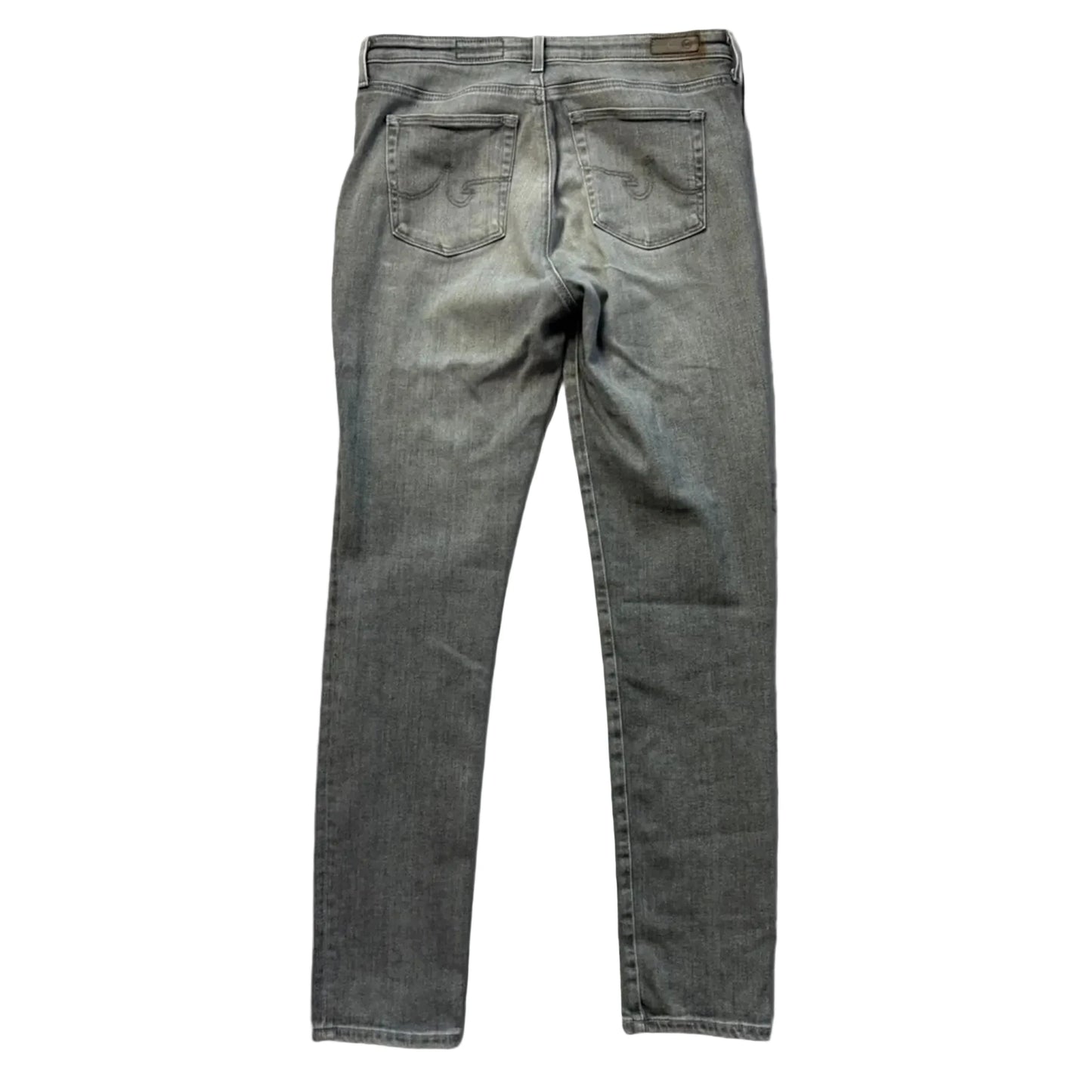Jeans Skinny By Ag Jeans In Grey Denim, Size: 8